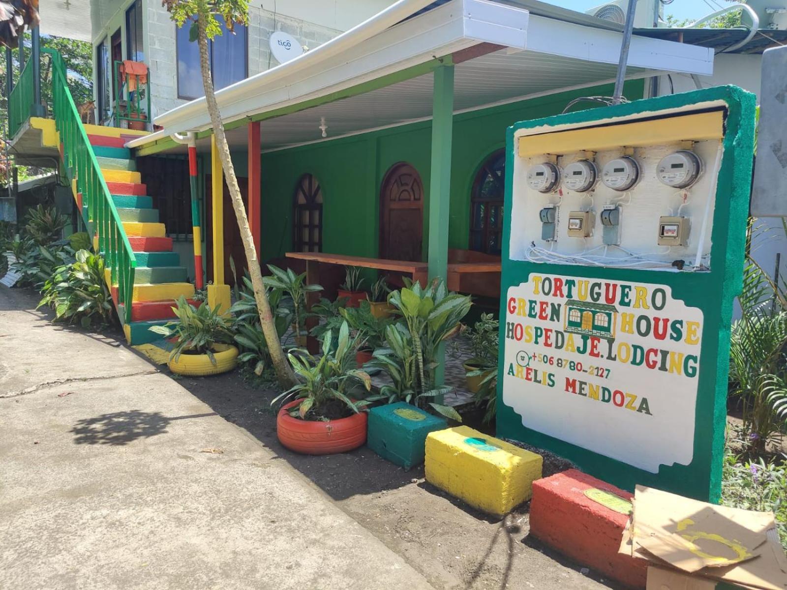 Tortuguero Casa De Playa Green House公寓 外观 照片